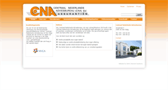 Desktop Screenshot of cna.nl